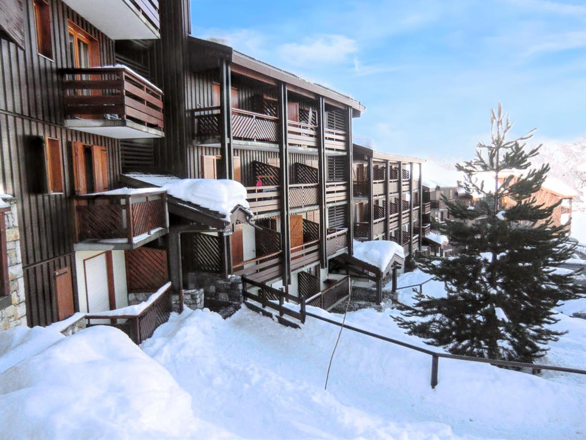 Appartement Au Pied Des Pistes A La Plagne - Vue Sur Montagne - エクステリア 写真